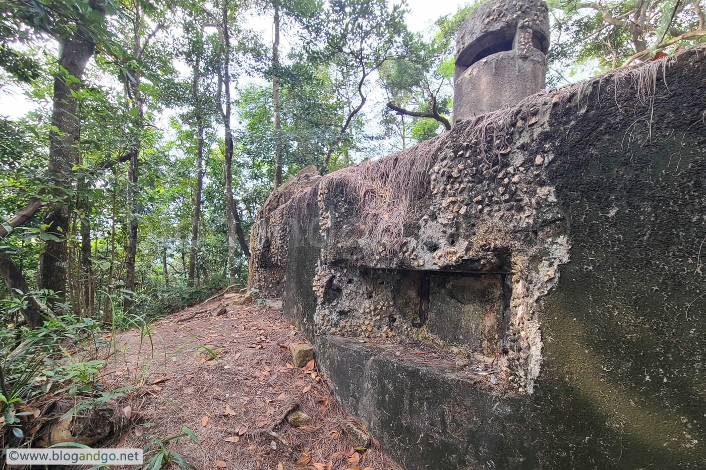 War Time Trail - WNC Gap Station 4 - PB1 Overlooking PB2